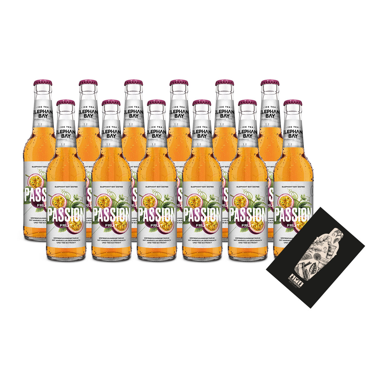 Elephant Bay Passionfruit Ice Tea Set - 12x je 330ml inkl. Pfand - MEHRWEG