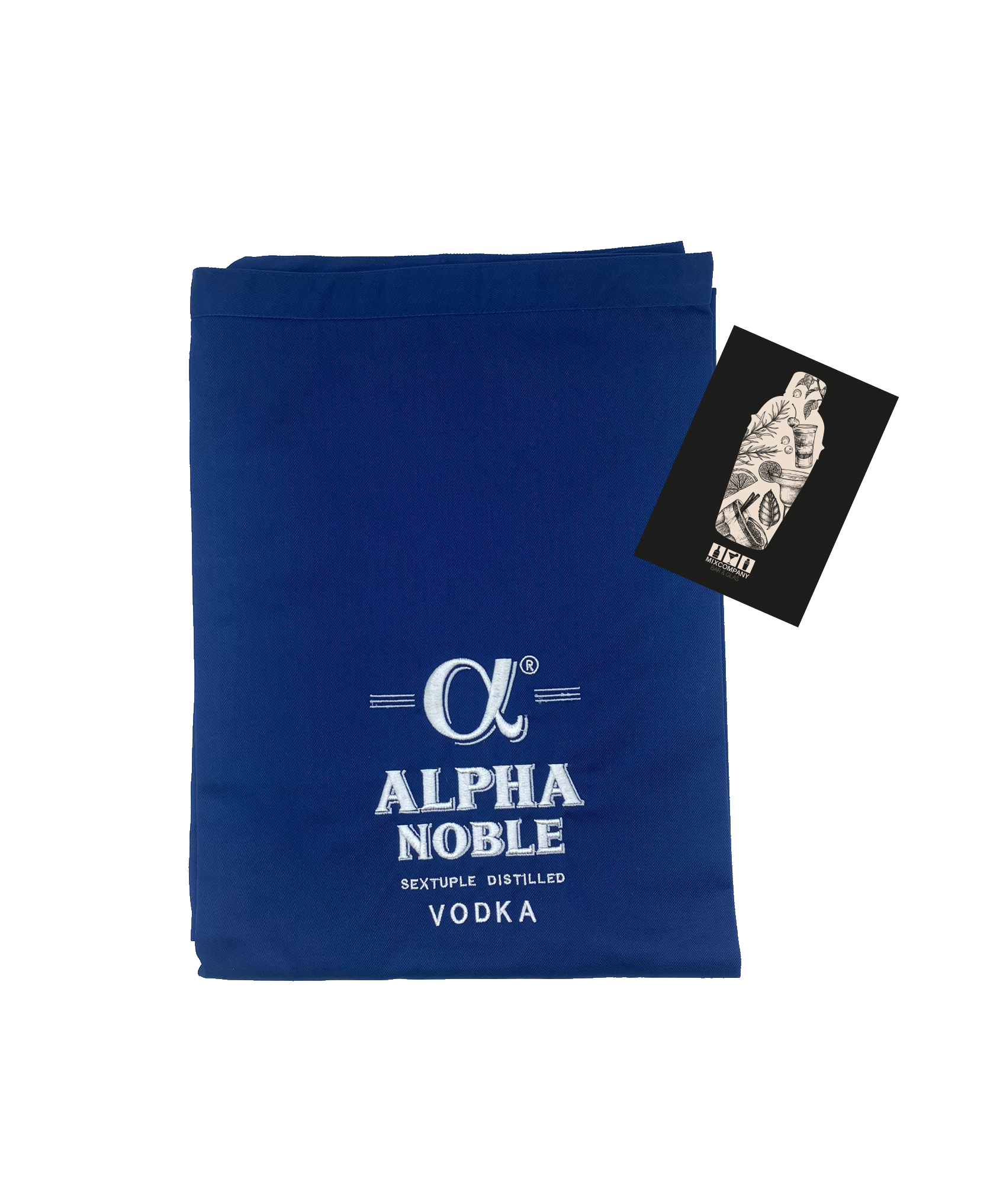Alpha Noble Kellner Schürze Sextuple Distilled Vodka Bauchbinder Lang Gastro Service