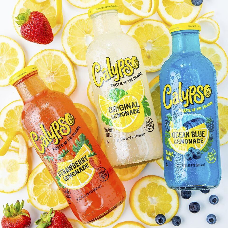 Calypso Kiwi Lemonade 6x 473ml inkl. Pfand EINWEG Kiwi Zitronen Limonade