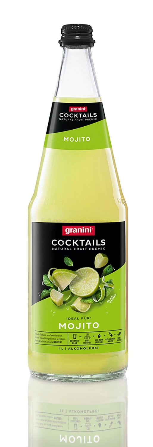 Granini Mojito Cocktail 1l - Alkoholfreier Saft inkl. Pfand MEHRWEG