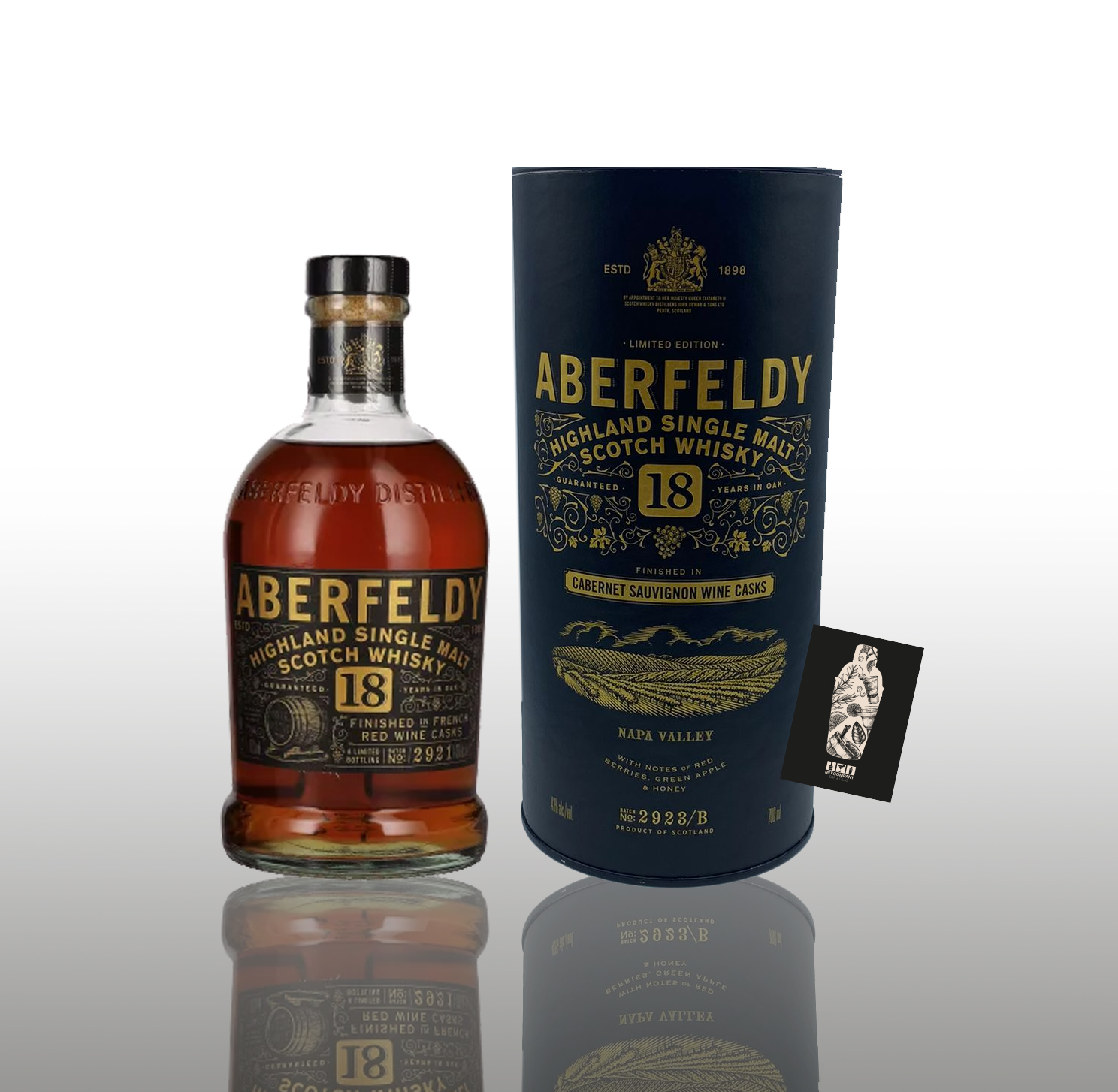 Aberfeldy 18 Jahre 0,7L (43% vol.)- [Enthält Sulfite]