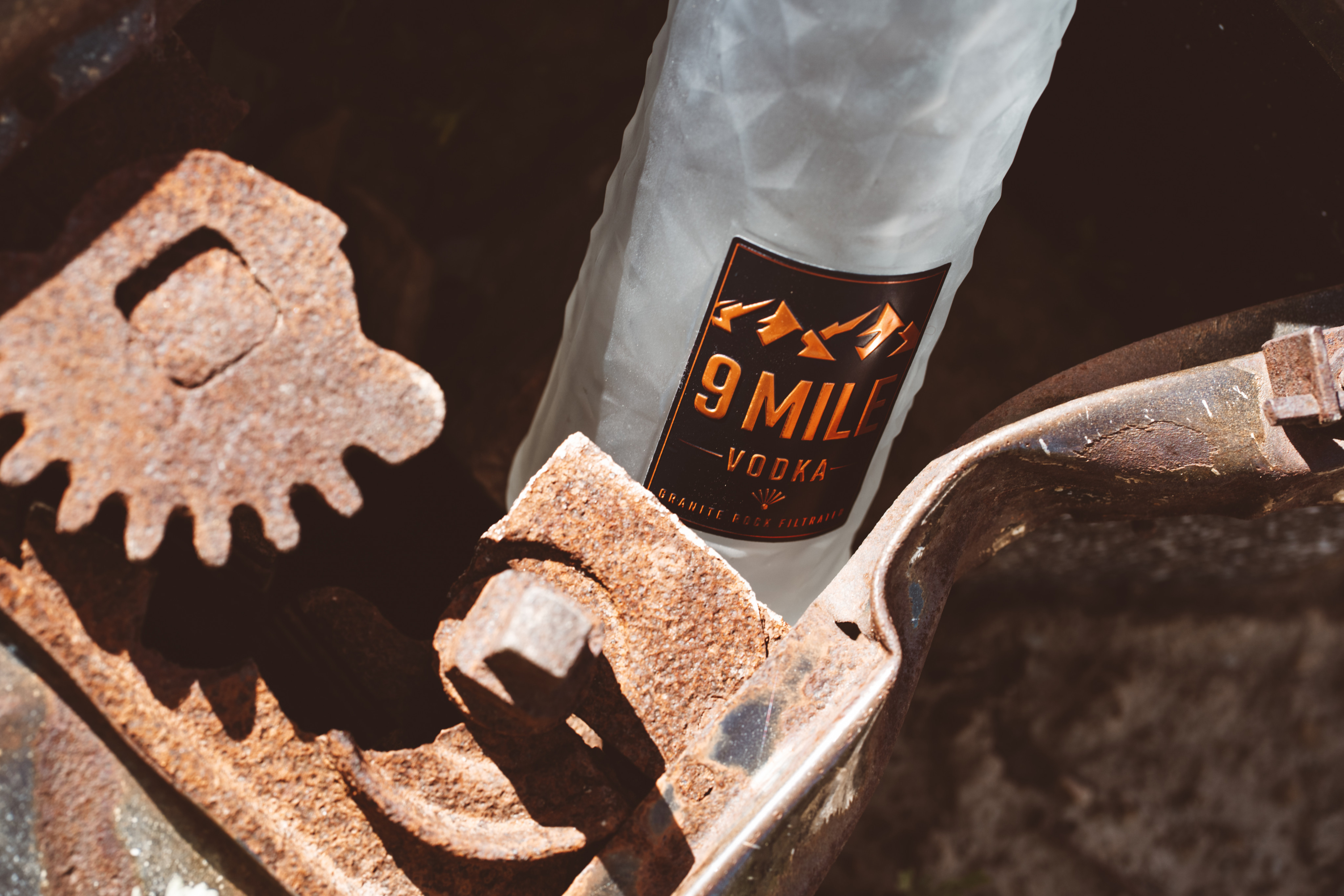 9 Mile Vodka Wodka 1L (37,5% Vol)- [Enthält Sulfite]