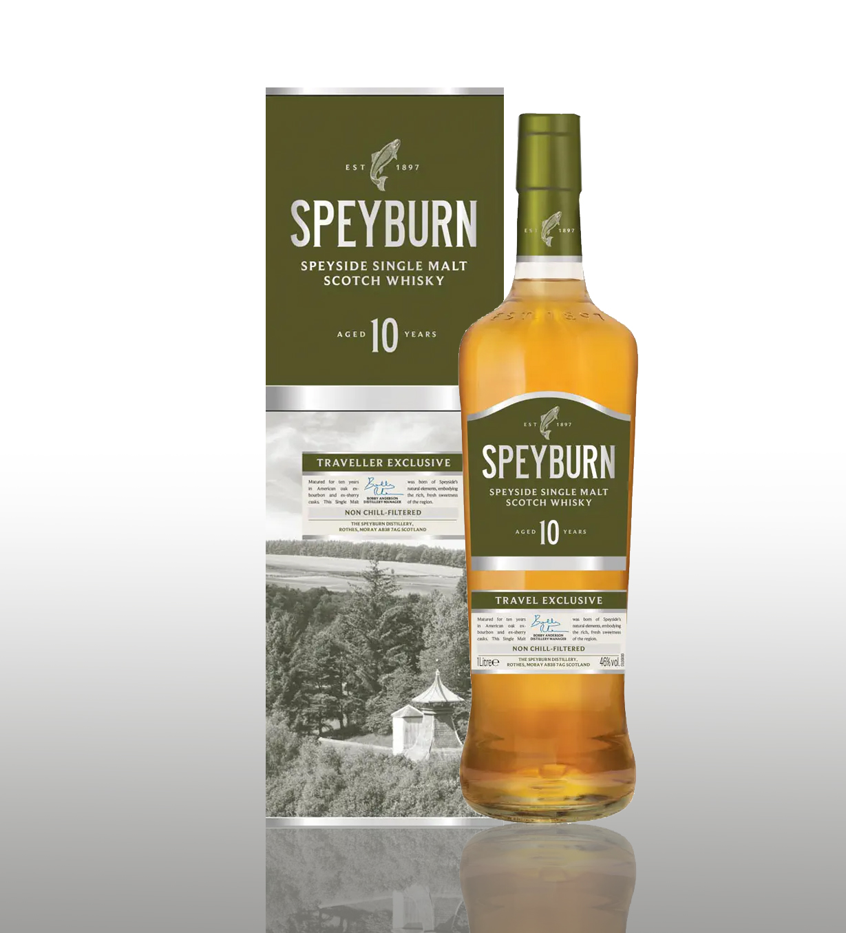 Speyburn 10 Jahre Whisky 40% vol. 0,7l inkl. Geschenkbox (s. Bild) - [Enthält Sulfite]
