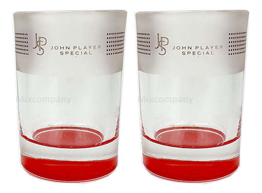 John Player Teelicht - Windlicht / Kerzenglas - 4er Set