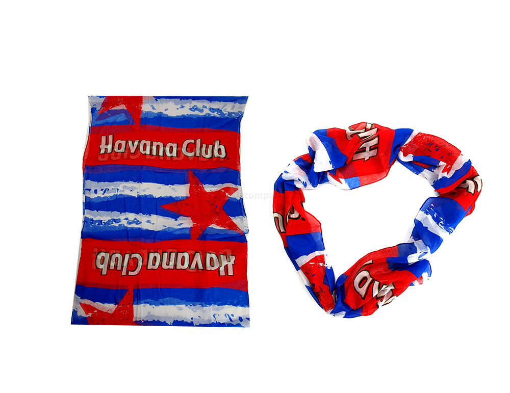 3 x Havana Club Loop 3x Schal - Schlauchschal / Halstuch Flagge Cuba Rum