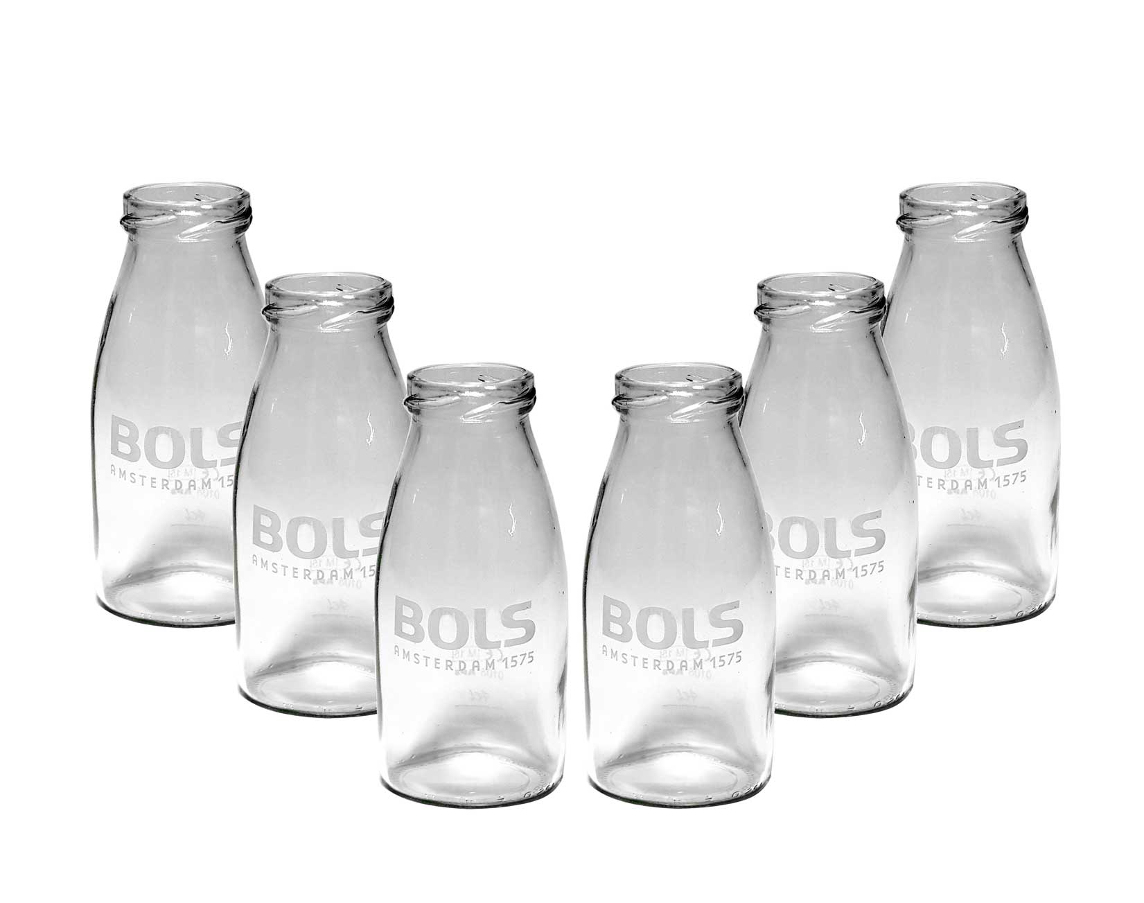 Bols 6er Set Glas Milchglas Lynchburg Gläser 0,25l