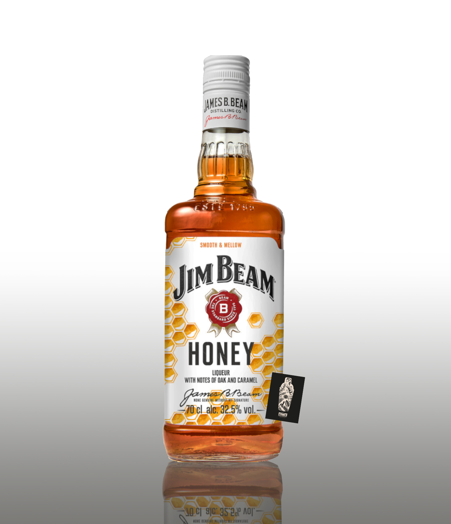 Jim Beam Honey 0,7l (32,5% vol.) Liqueur with notes of oak and caramel- [Enthält Sulfite]