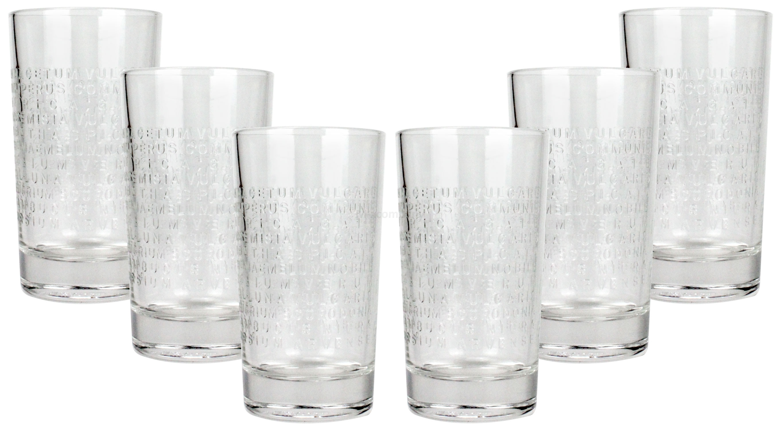 The Botanist gin Glas Gläser Set - 6x Longdrinkgläser Bar Cocktail