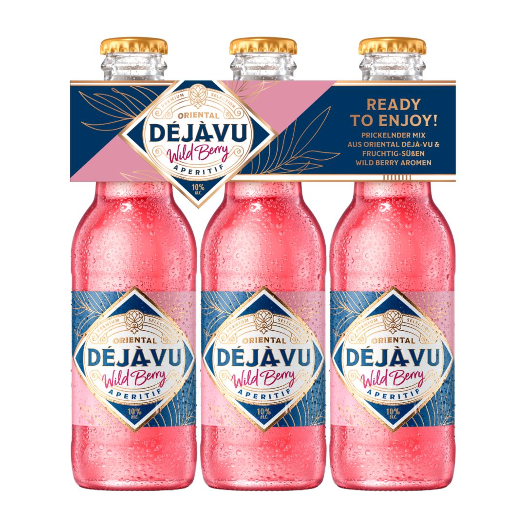 Oriental Déjàvu Wild Berry Aperitif – 3er-Pack 10% Vol. - 3 x 200 ml- [Enthält Sulfite]