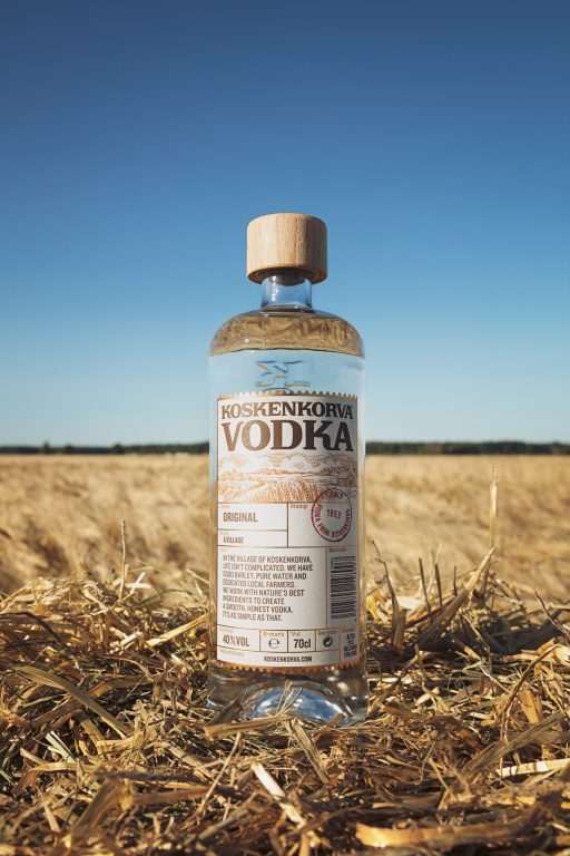 Koskenkorva Vodka 0,7L (40% Vol) Wodka from Koskenkorva since 1953 Finnland- [Enthält Sulfite]
