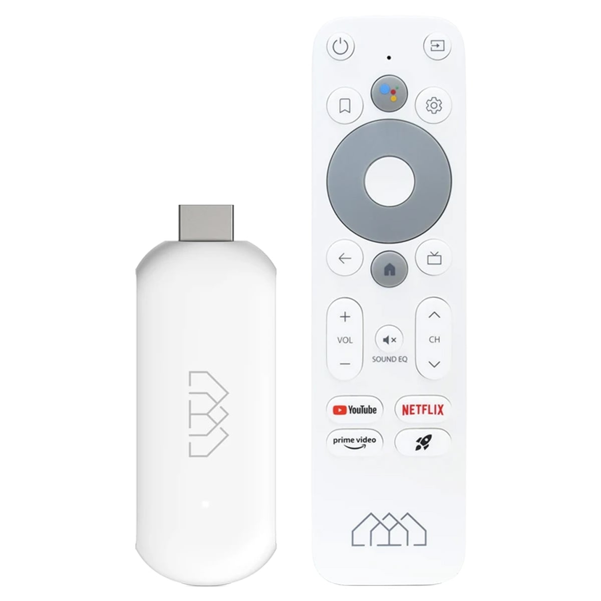 Homatics Stick HD Android TV Mediaplayer Stick Weiß