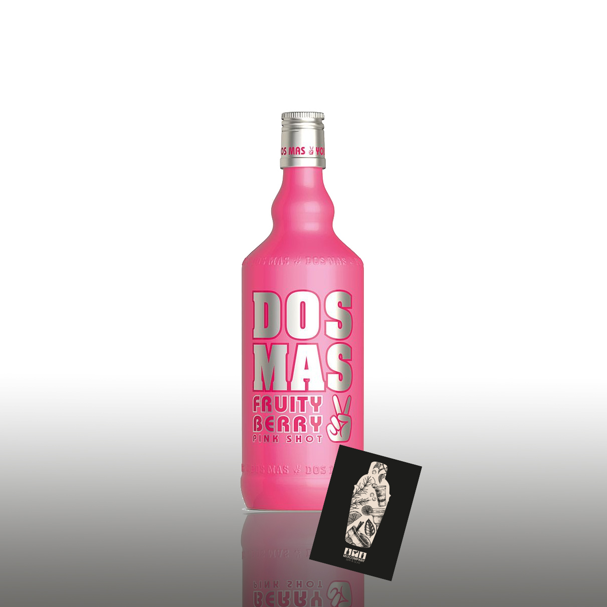 Dos Mas Fruity Berry Pink Shot 0,7L (15% Vol.)
