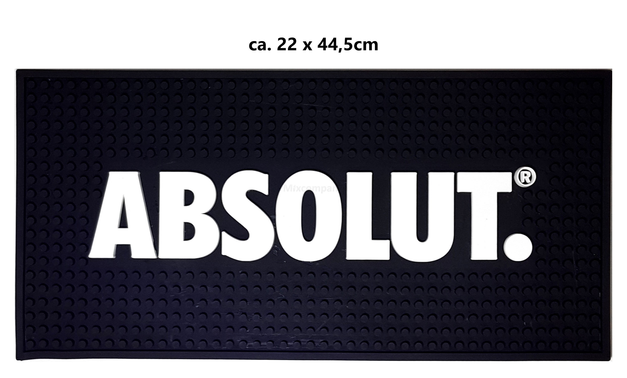 Absolut Vodka Barmatte - ca. 22 x 44,5cm