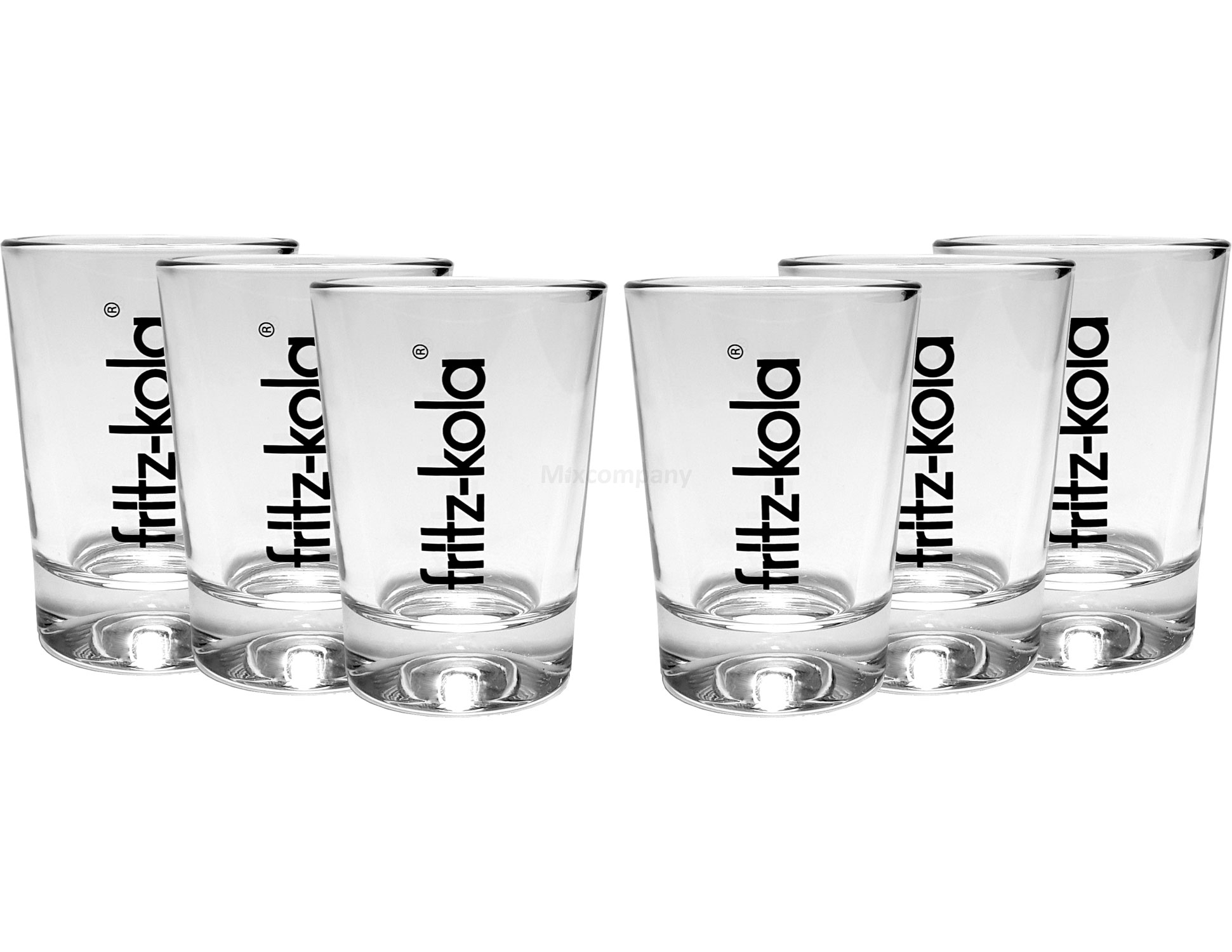 Fritz-Kola Shotgläser Set - 6x Shotgläser