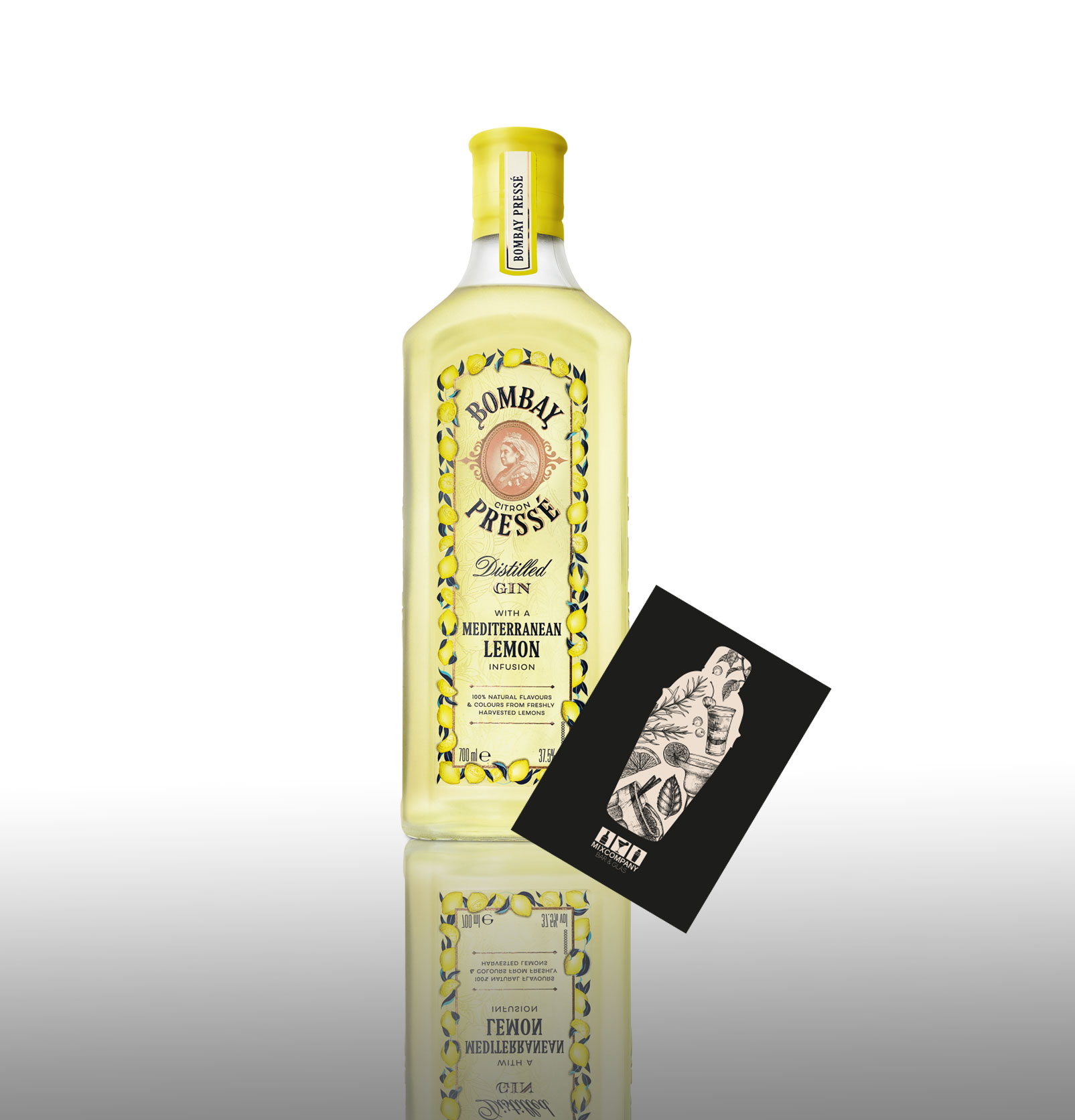 Bombay Citron Presse Gin 0,7L (37,5% Vol) Mediterranean Lemon Infusion- [Enthält Sulfite]