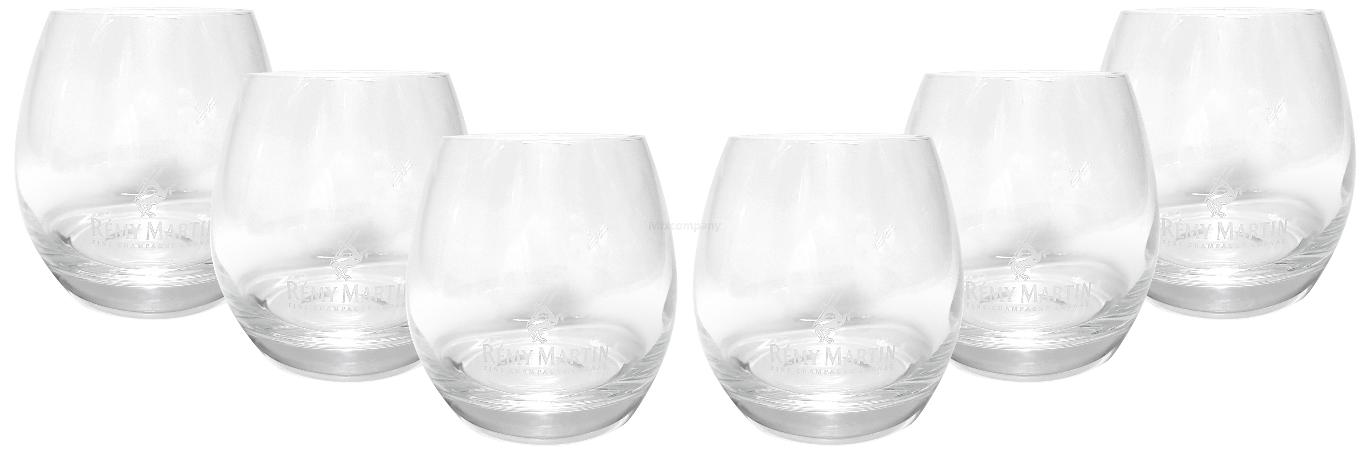 Remy Martin Tumbler Cognac Glas Gläserset - 6x Tumbler