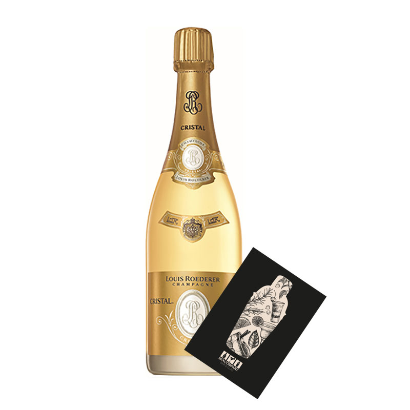 Louis Roederer Cristal Brut Champagner 0,75L (12% Vol) Champagne Frankreich - [Enthält Sulfite]