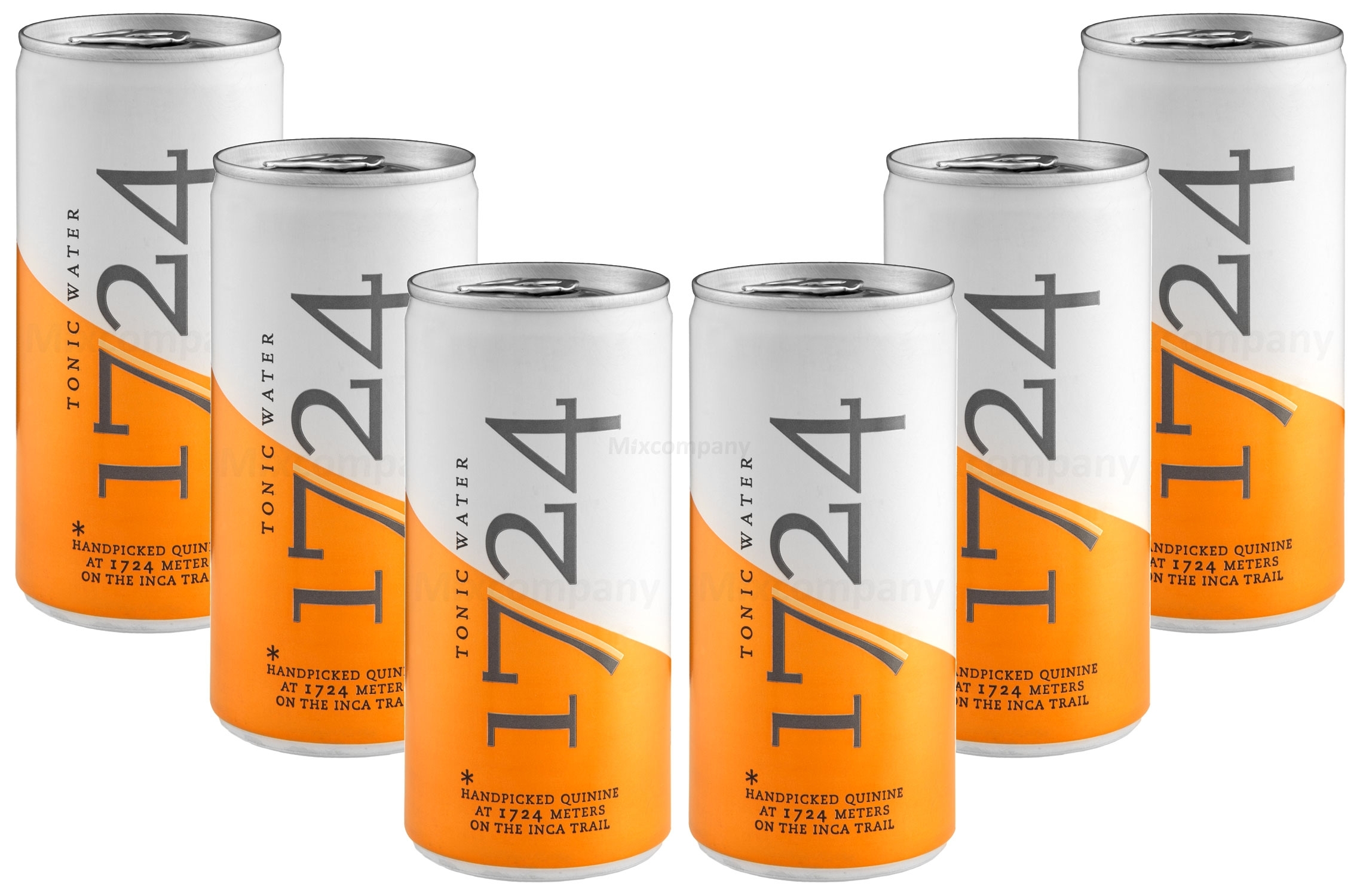 1724 Tonic Water Dose inkl. Pfand EINWEG - 6x 200ml = 1200ml Abbildung Neu Nicht Wie Auf Der Dose