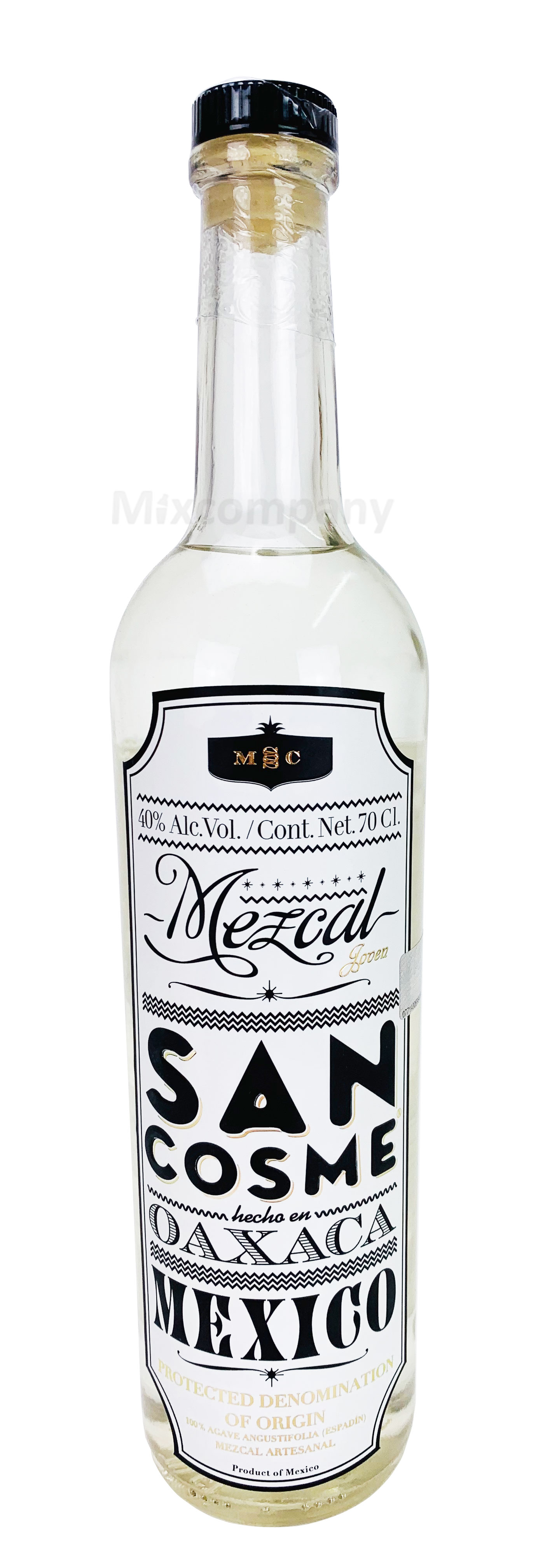 Mezcal San Cosme Oaxaca Mexico 0,7l ( 40% Vol) Spirituose Bar Cocktail Longdrink - [Enthält Sulfite]