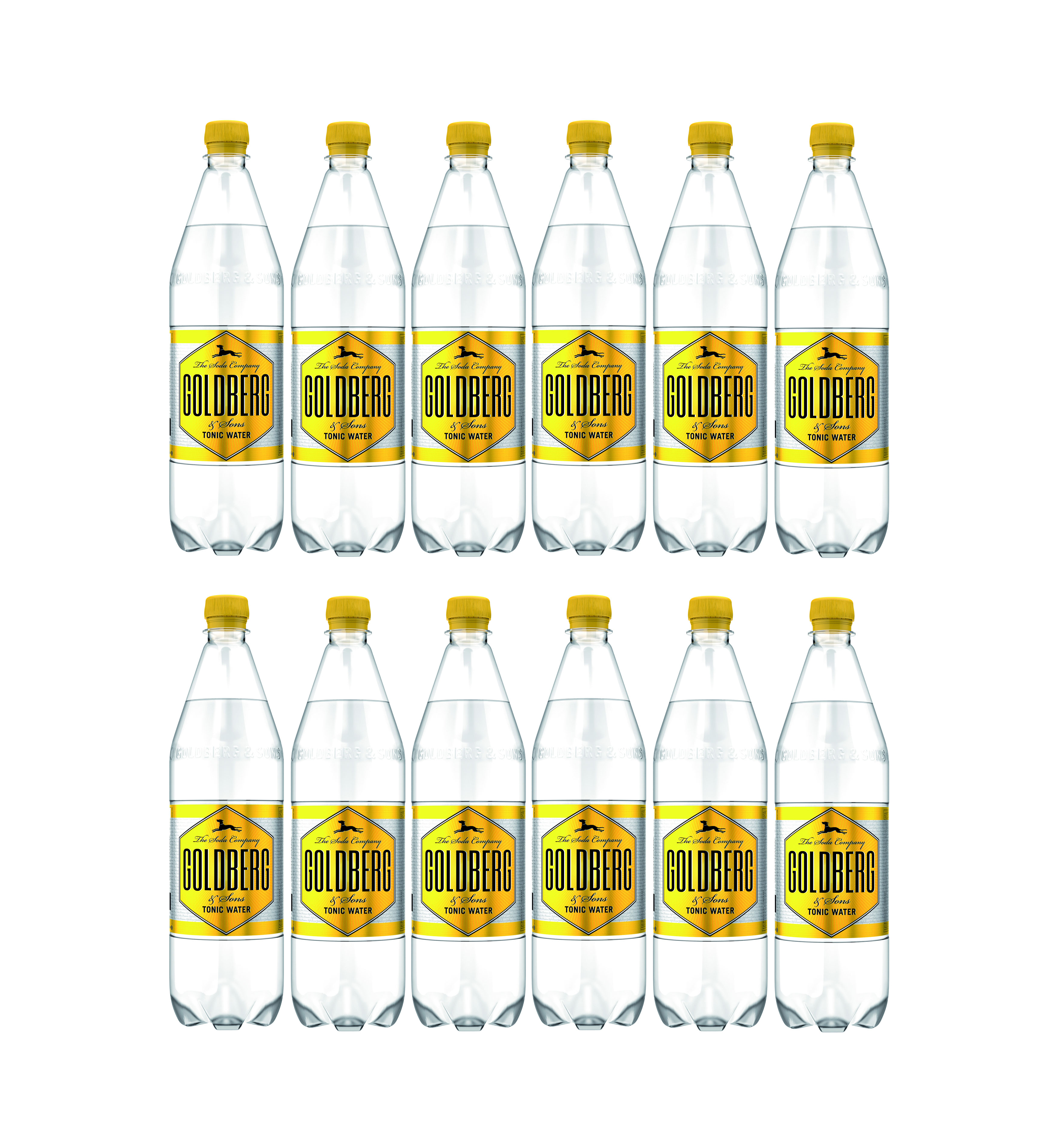 Goldberg 12er Set Tonic Water 12x1L inkl. Pfand MEHRWEG