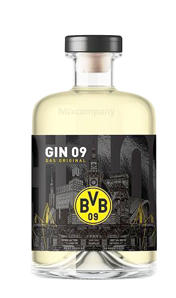 BVB Gin 09 Das Original 0,5l 500ml (43% Vol)- [Enthält Sulfite]
