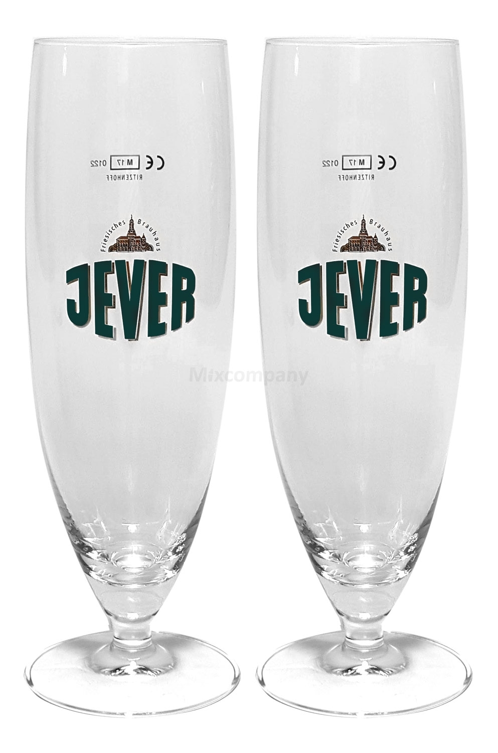 Jever Bier Glas Bierglas Tulpenglas Gläser Set - 2x Pilstulpen 300ml