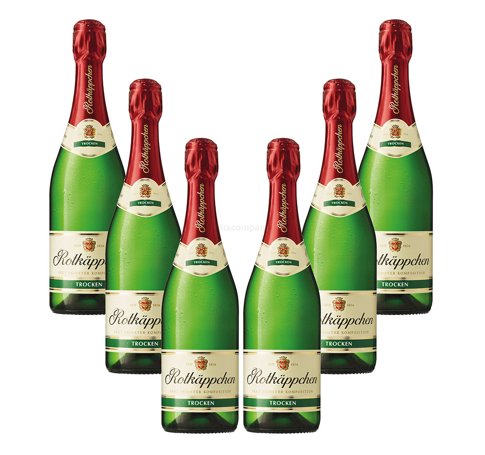 Vol)- Trocken 10911 6er - [Enthält Rotkäppchen Set (11% | 0,75L Sekt Sulfite] Tradition