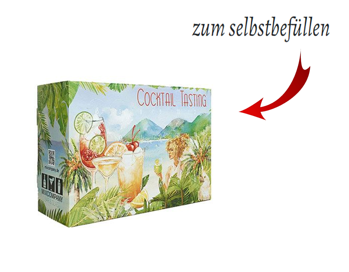 Cocktail Kalender zum Befüllen -ohne Inhalt-