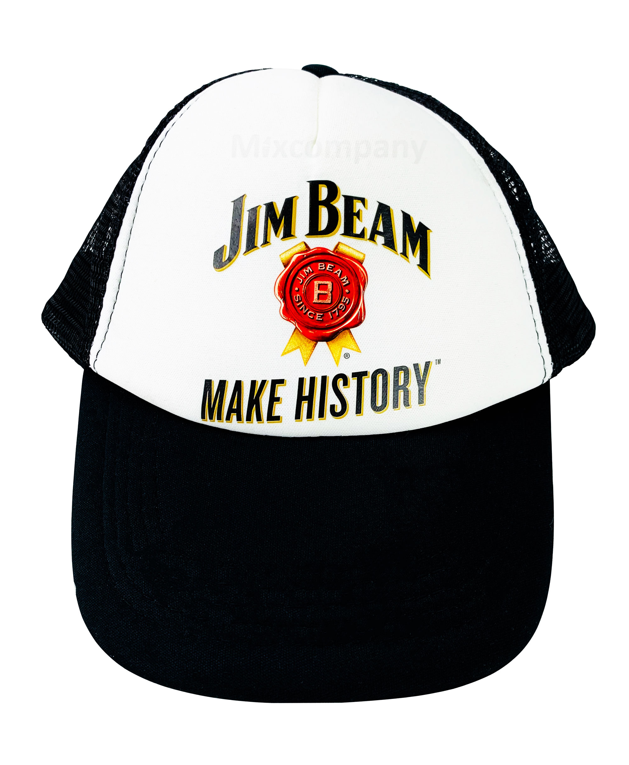 3x Jim Beam Make History 3er Kappe Basecap Cap Mütze whisky whiskey Party Festival Karneval