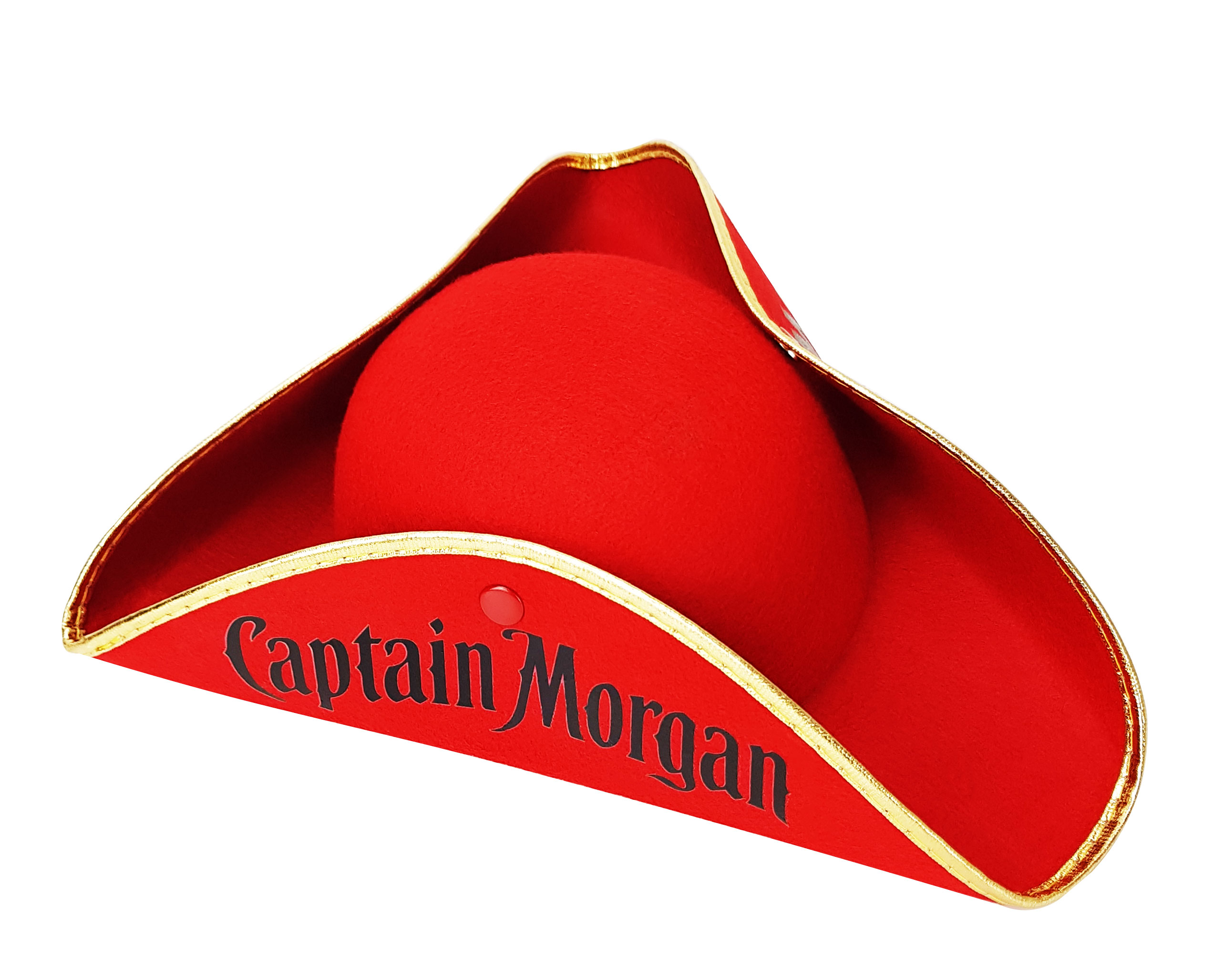 3x Captain Morgan Rum Piratenhut Hut Hüte Mütze Fasching Karneval Material : 100% Polyester