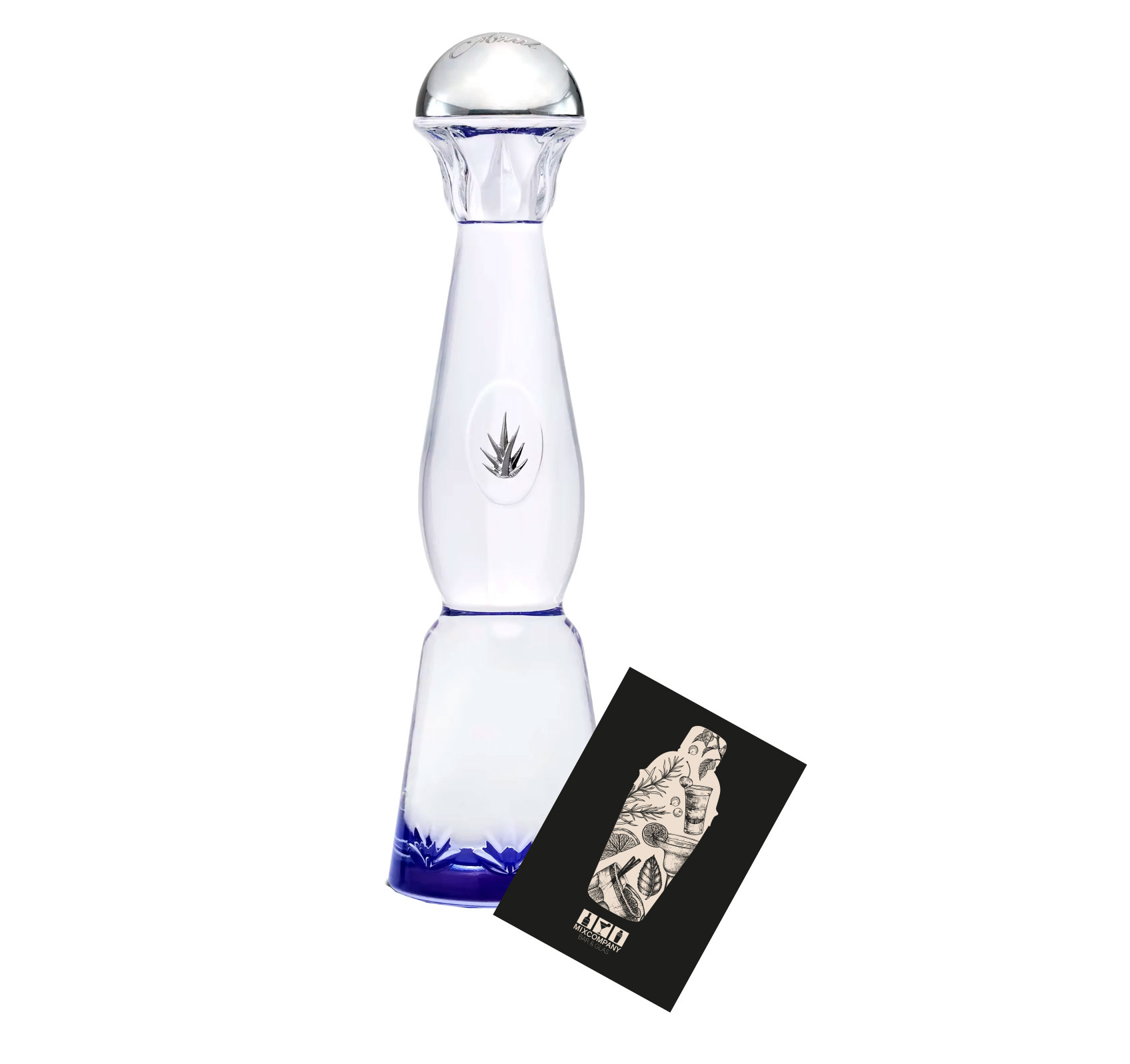 Clase Azul Tequila Plata Blanco 0,7L (40% Vol) Tequila Silber Silver in Geschenkverpackung 100% puro de agave Azul- [Enthält Sulfite]