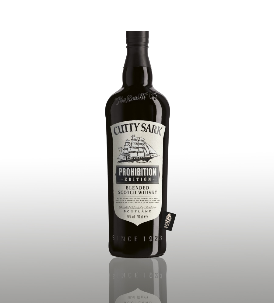 Cutty Sark Prohibition Edition blended scotch whisky distilled, blended & bottled in Scotland 0,7l (50% vol.)- [Enthält Sulfite]