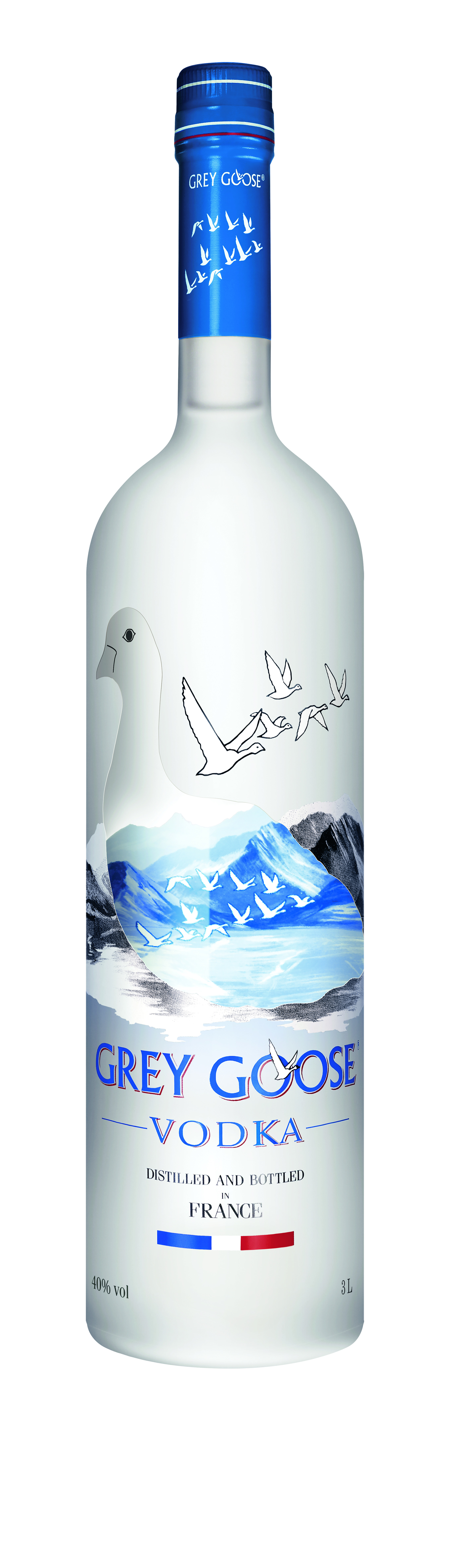 Grey Goose Vodka Magnum 3L (40% Vol) 3000ml Flasche- [Enthält Sulfite]