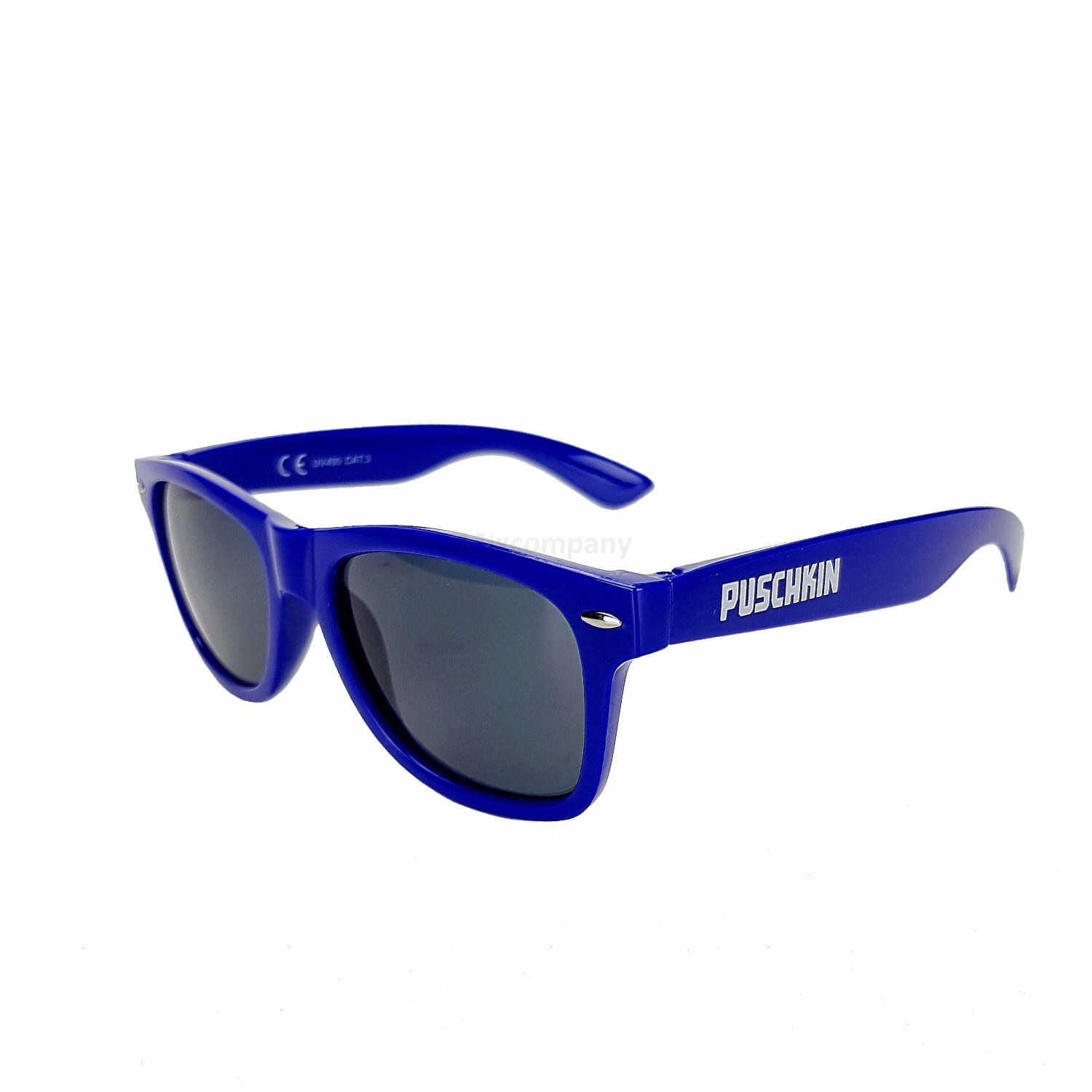 Puschkin Sonnenbrille 3x Nerd Brille mit UV 400 Schutz