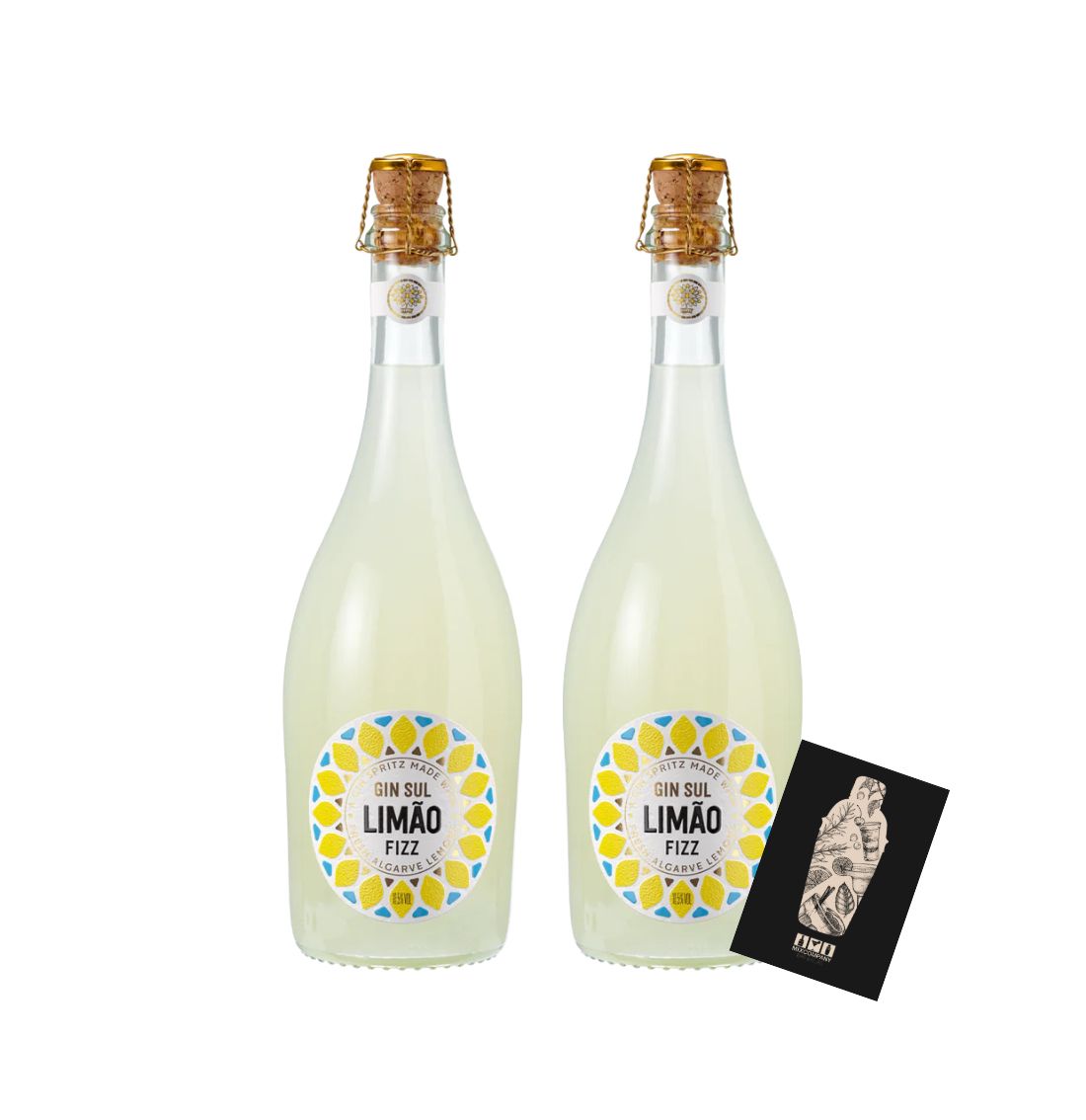 Gin Sul 2er-Set Limão Fizz 2 x 0,75L 10,5% Vol.- [Enthält Sulfite]