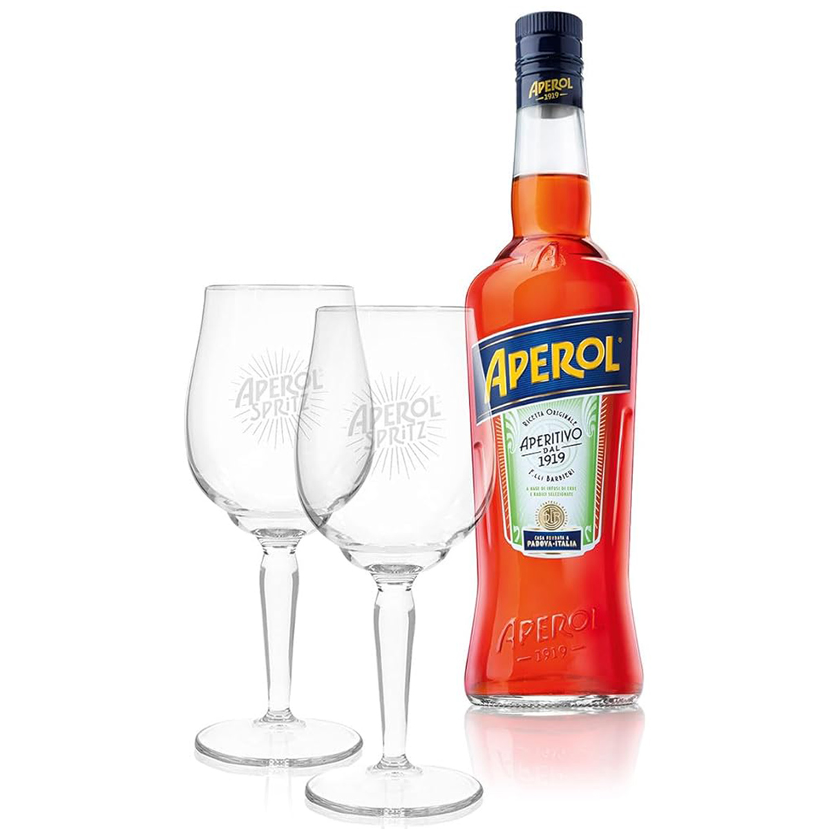 2 Original Aperol Designer-Gläser für Aperitivo