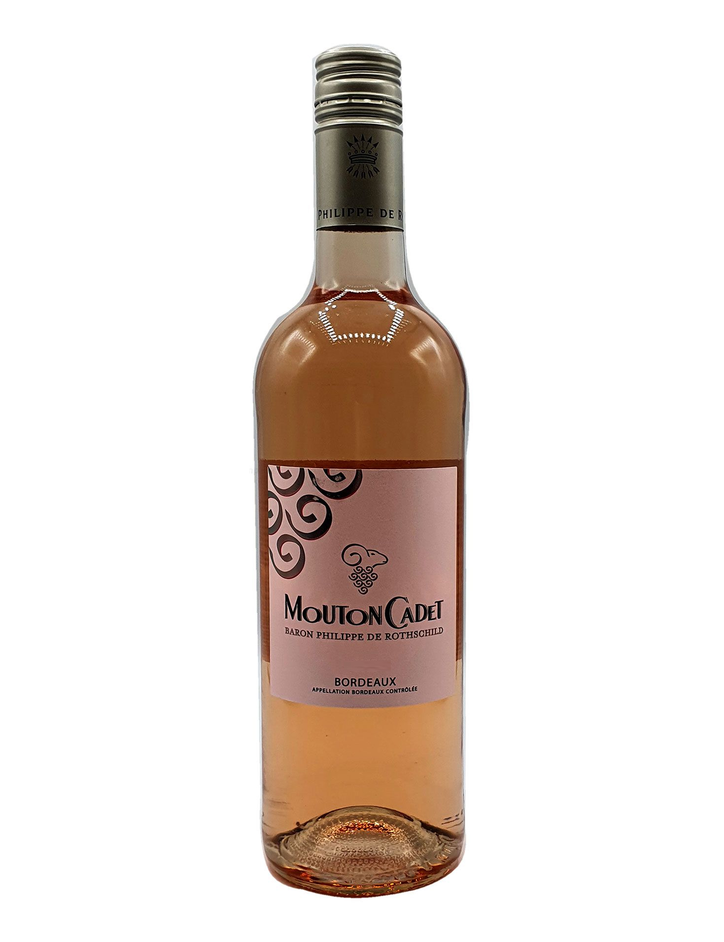 Rose Wein - Mouton Cadet Bordeaux / Baron Philippe De Rothschild 750ml (12% Vol)- [Enthält Sulfite]