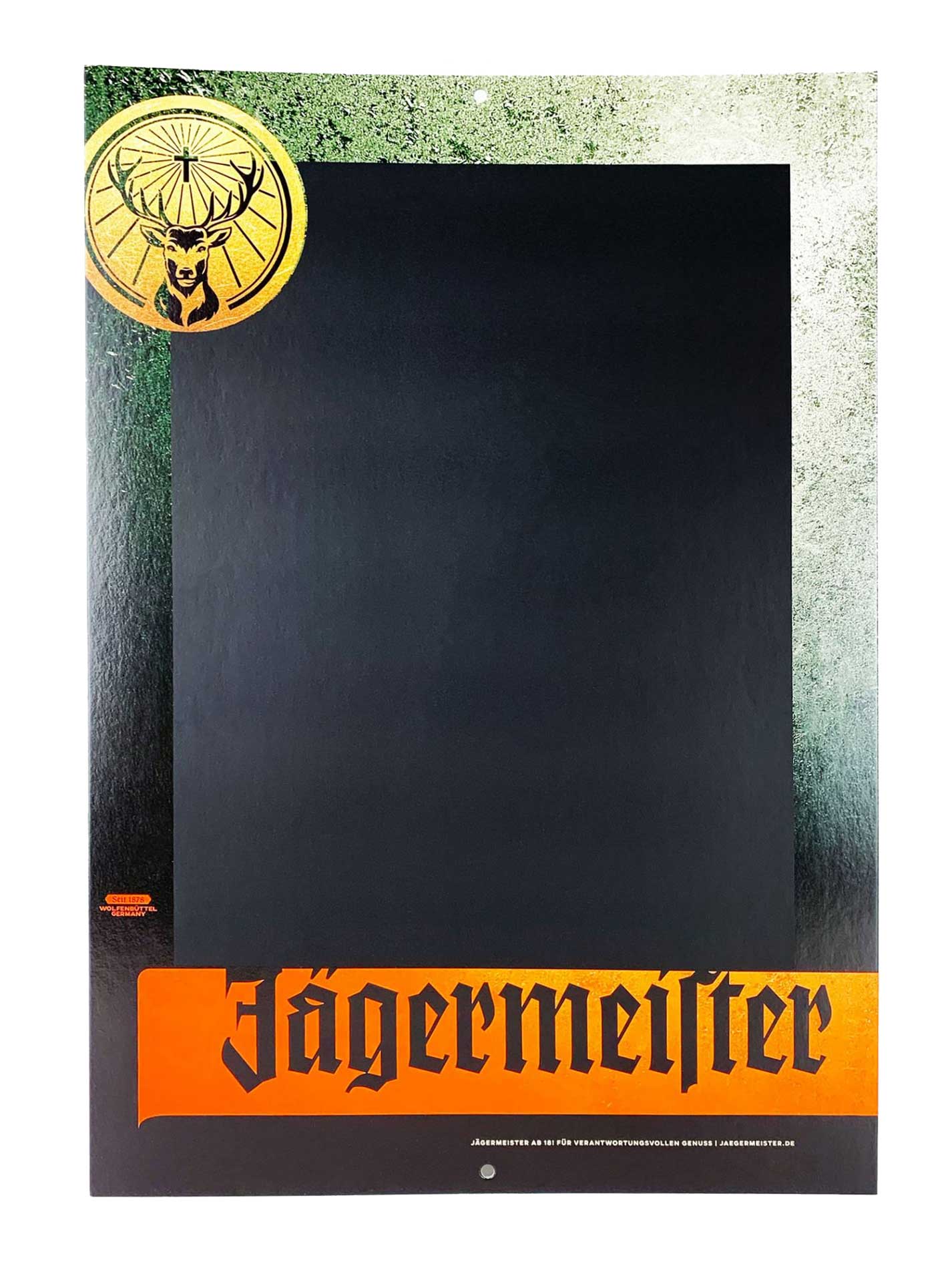 3x Jägermeister Tafel Werbetafel aus Pappe ca. 29,5x42cm