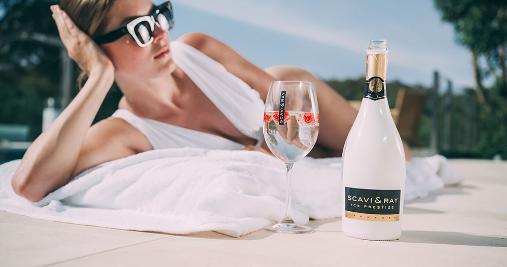 Scavi & Ray ICE Prestige Spumante Cuvee 0,75l (10,5% Vol) + 2x ICE Gläser -[Enthält Sulfite]