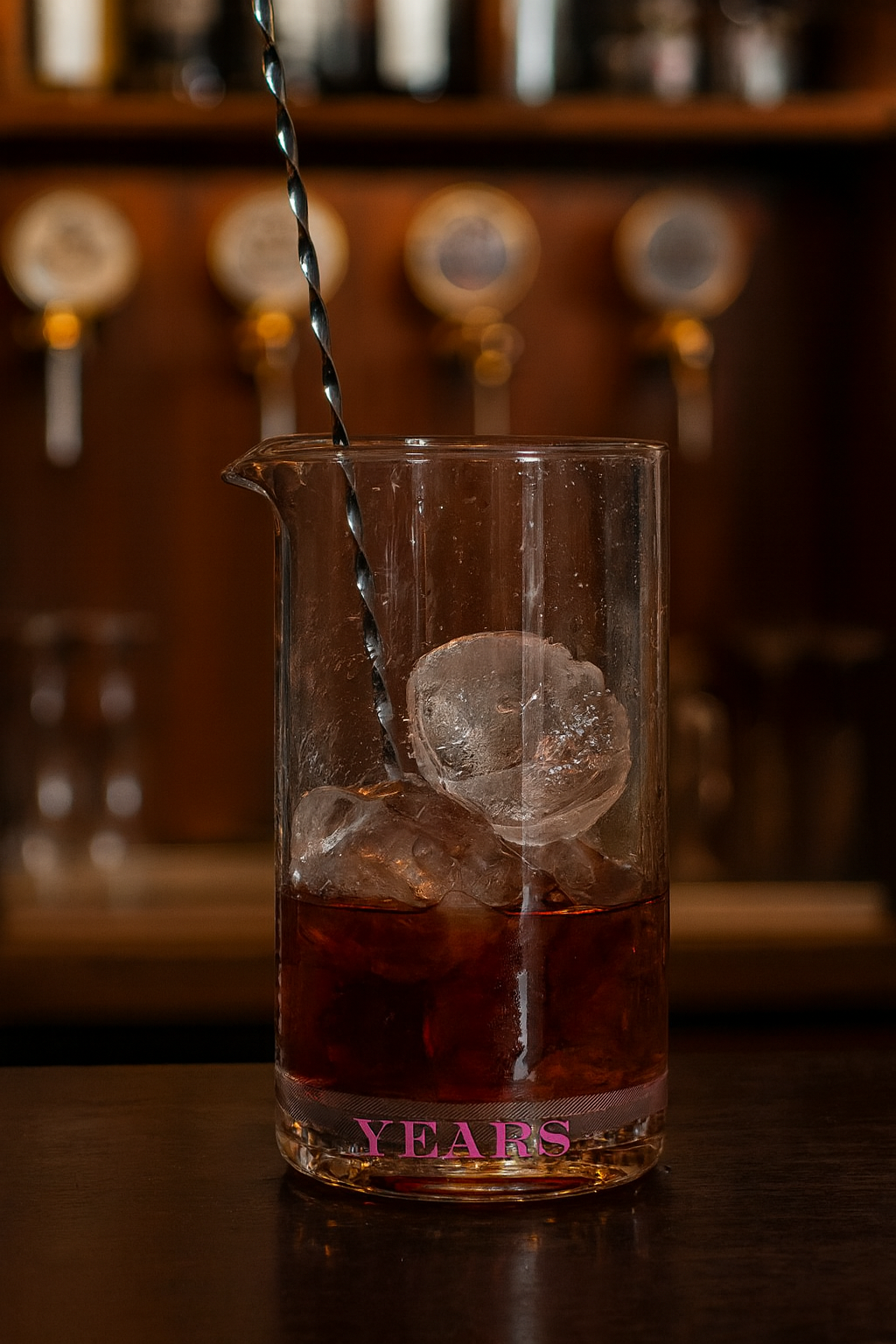 3x Sears Gin Cocktail Pitcher Krug Ausgiesser aus Glas