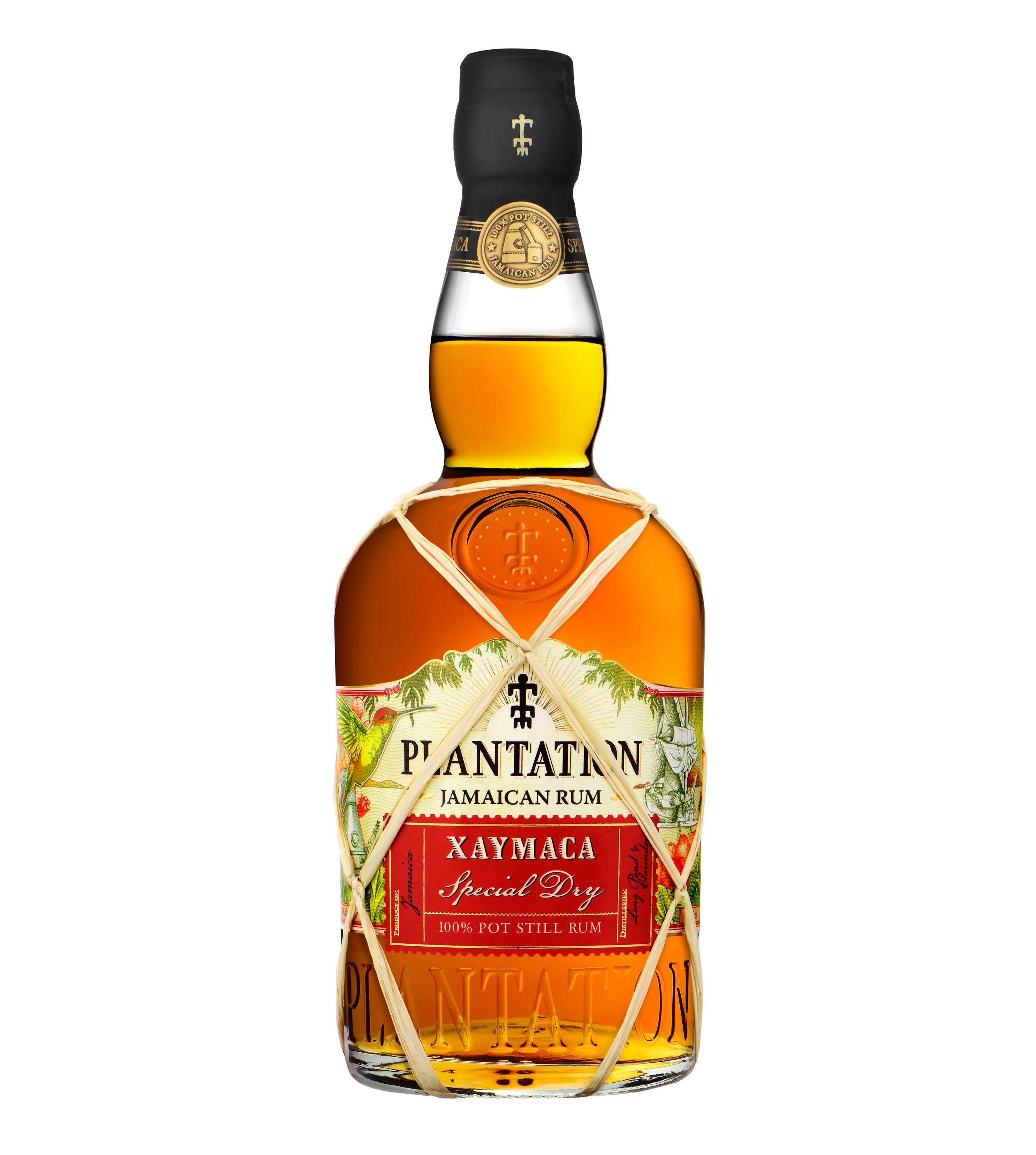 Plantation Rum Geschenkset Xaymaca Special Dry 0,7L (43% Vol) + 2x Plantation Nosing Glas 4cl- [Enthält Sulfite]