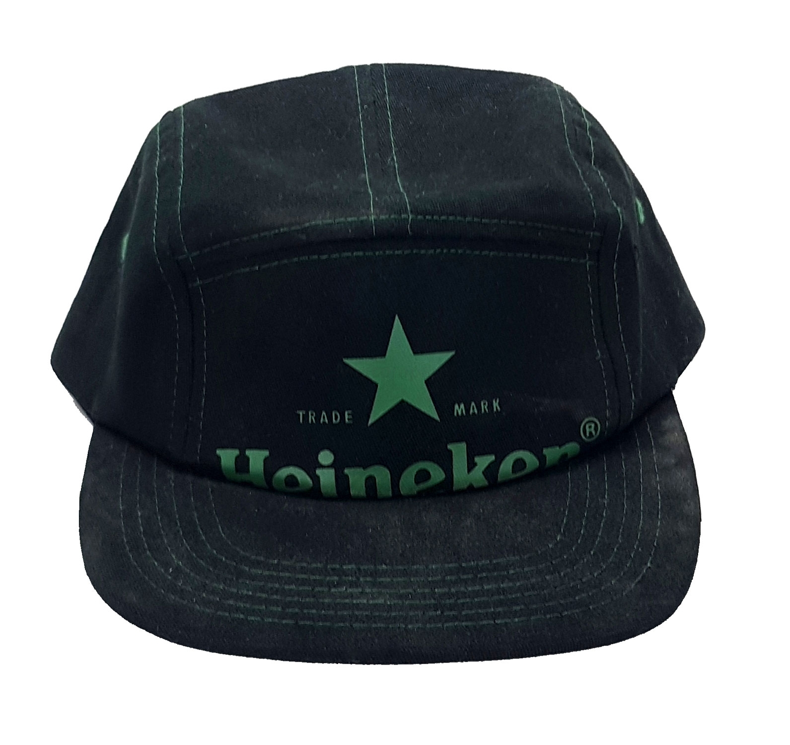 Heineken Kappe Basecap Cap Mütze schwarz grün Material : 100% Cotton