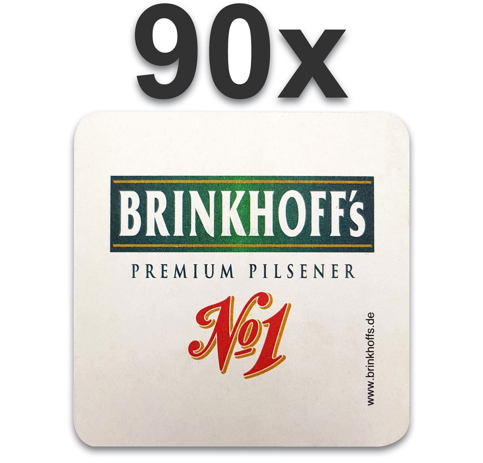 Brinkhoffs Bierdeckel Untersetzer Bierfilz - 90er Packung