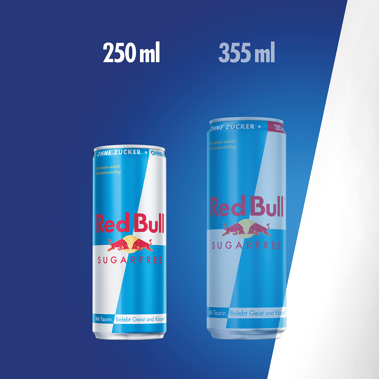 Red Bull Sugarfree Energy Drink – 24 × 250 ml Dosen – Zuckerfrei – Koffeinhaltiges Erfrischungsgetränk – inkl. Pfand Einweg