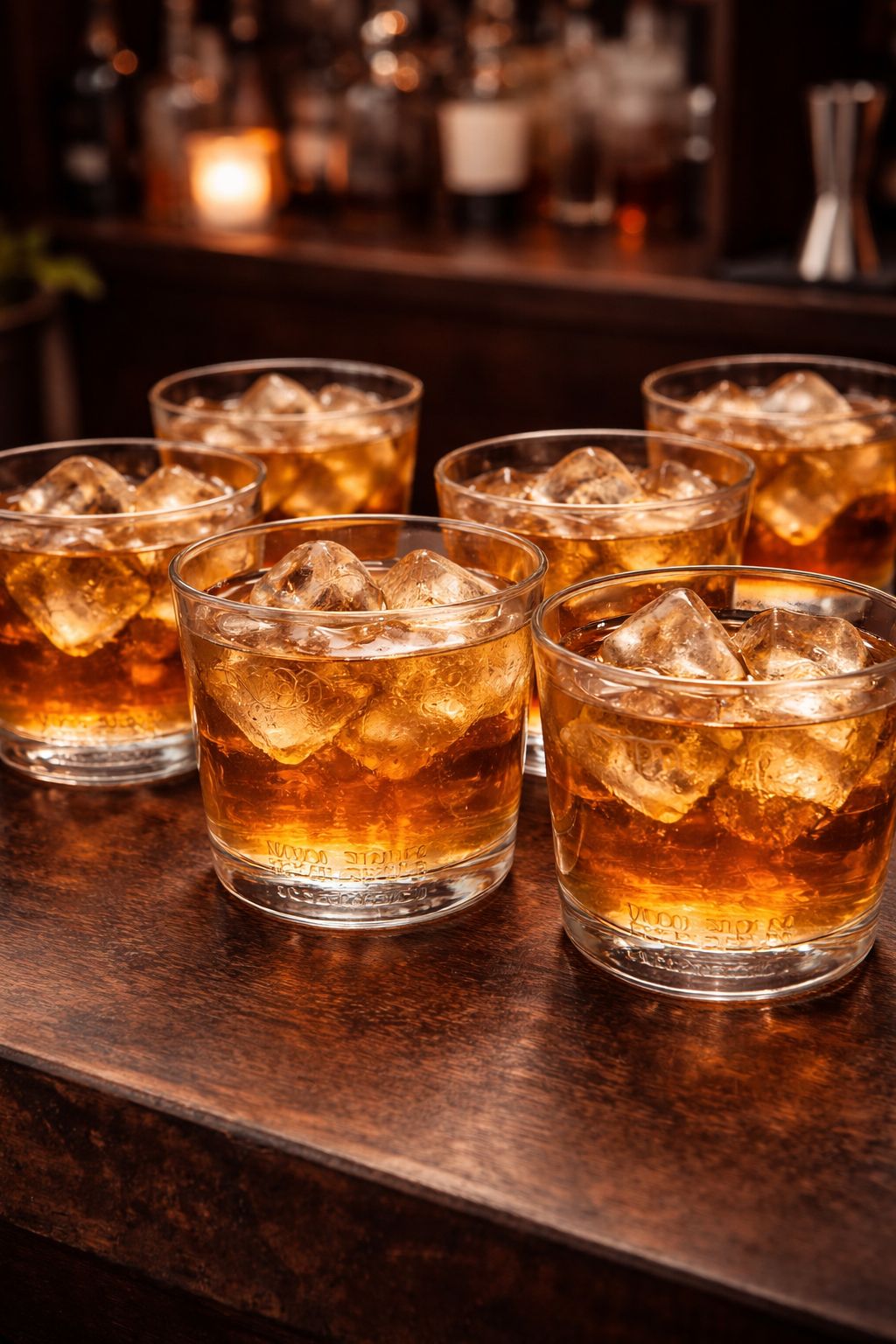 Wood Stork Spiced Rum Tumbler Gläser – 6er Set | Original Markengläser mit Innenprägung | Ideal für Rum & Spirituosen