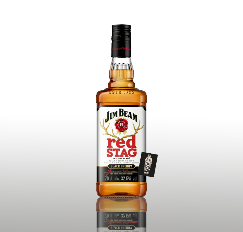 Jim Beam Red Stag 0,7l (32,5% vol.) Black Cherry - [Enthält Sulfite]