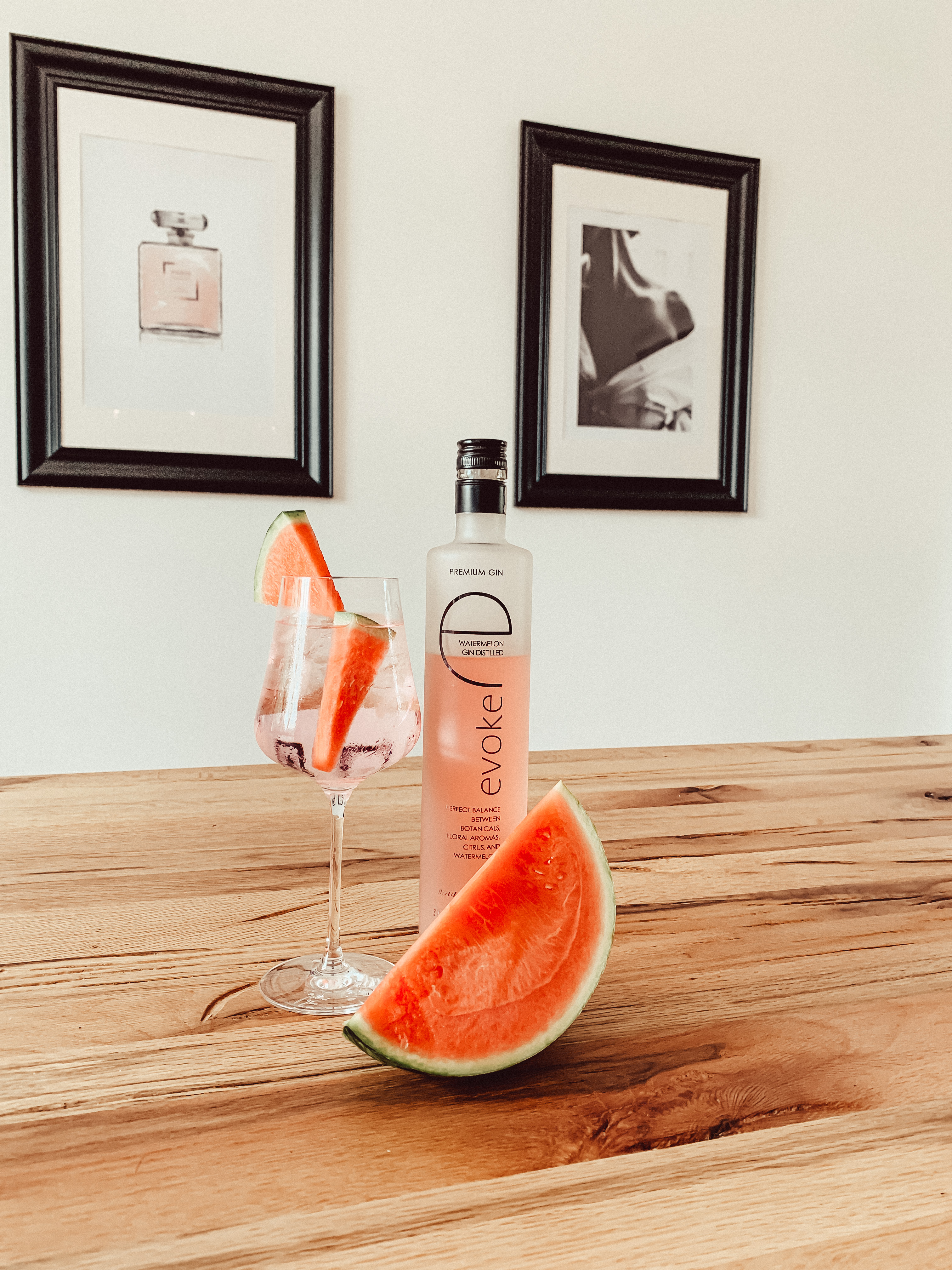 Evoke Tasting Set 3 Sorten Premium Gin Watermelon (37,5% Vol) + Orange (37,5% Vol) + London Dry Gin (40% Vol) je 0,7L - [Enthält Sulfite]