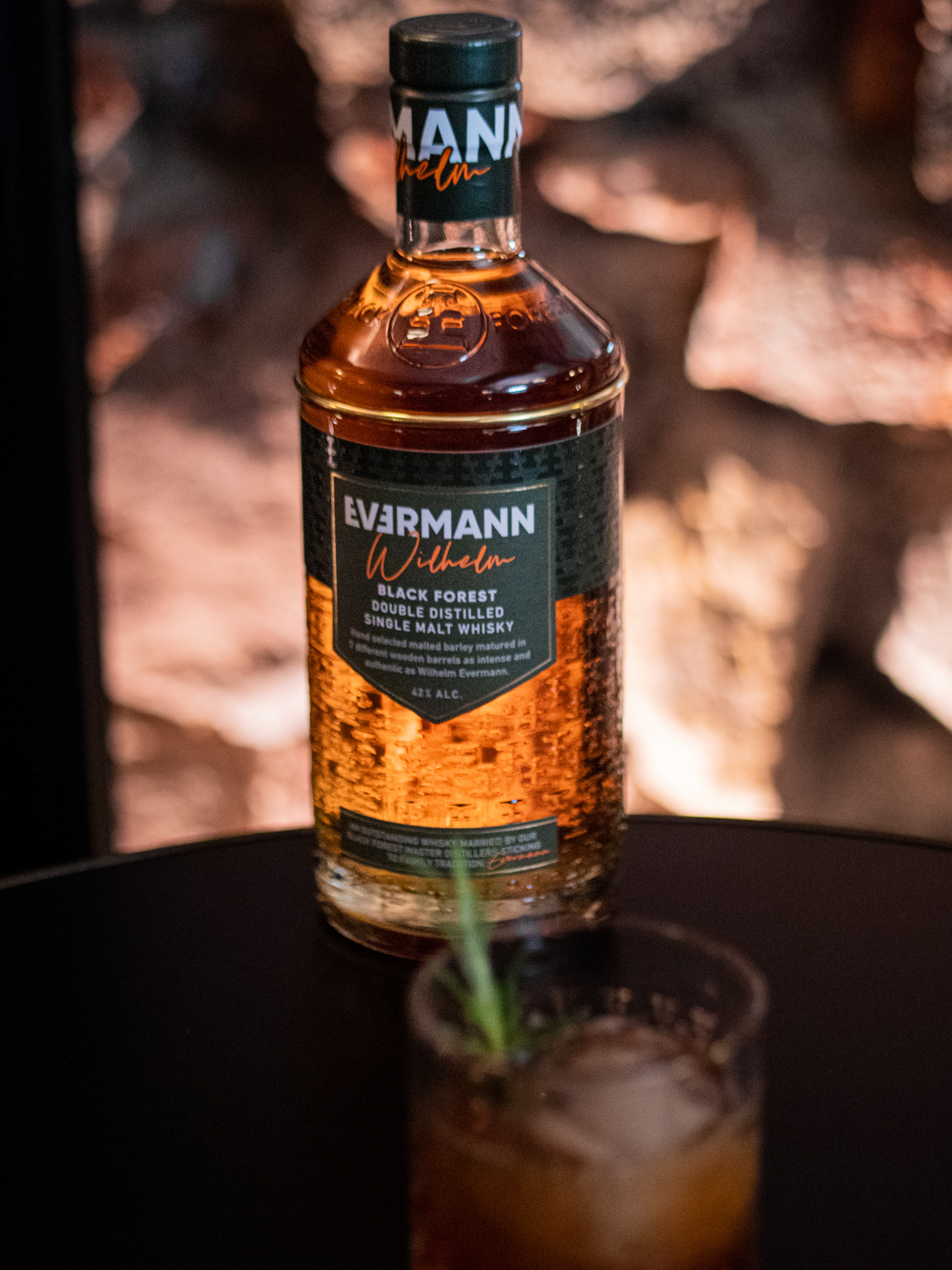 Evermann XXL Set - Whisky Wilhelm 0,7L (42% Vol) + Theo 0,7L (40% Vol) + 2 Evermann Miniaturen 10cl und 6 Tumbler GRATIS- [Enthält Sulfite]