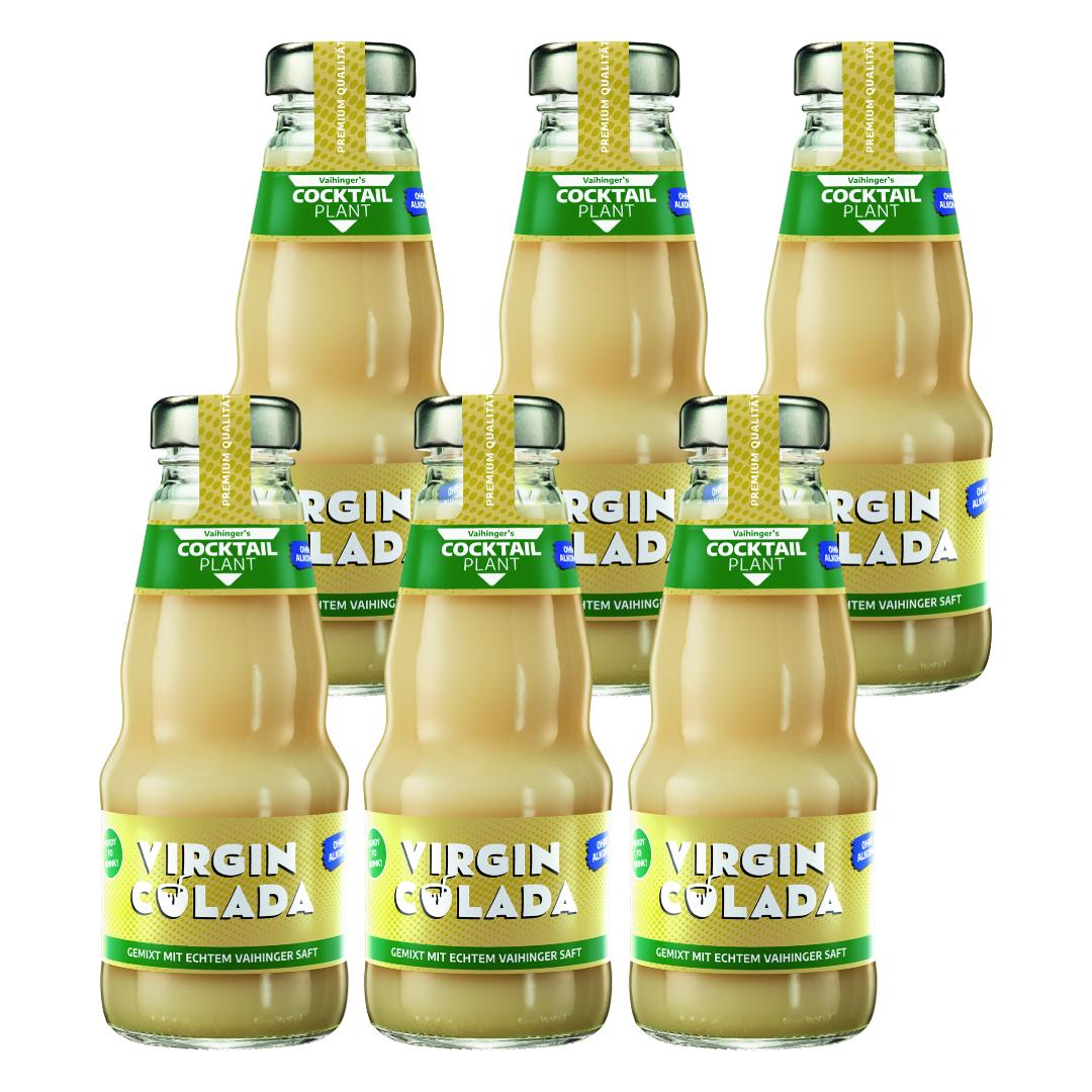 Cocktail Plant Virgin Colada Alkoholfrei 6x 0,2l = 1,2l - inkl. Pfand MEHRWEG