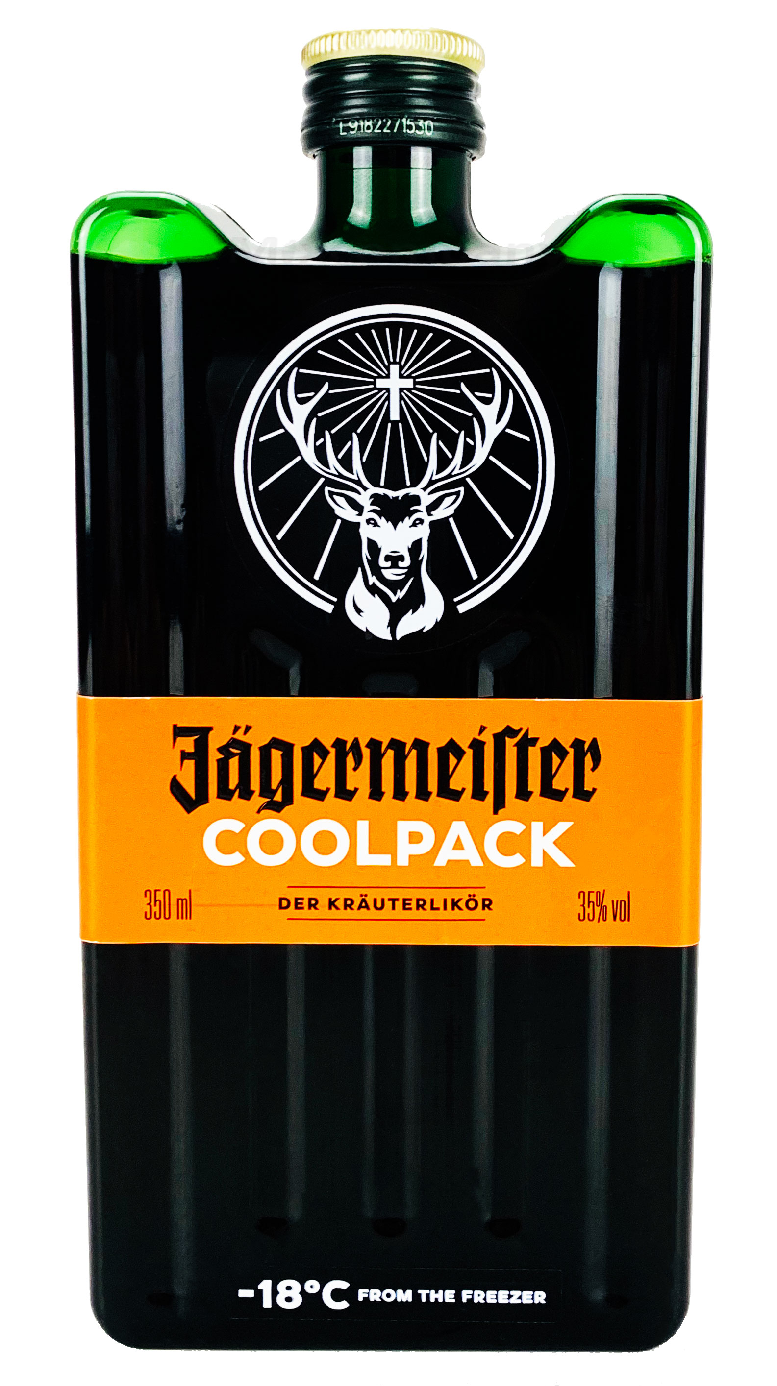 Jägermeister Coolpack 0,35l (35% Vol) Kräuterlikör Bar Drink - [Enthält Sulfite]